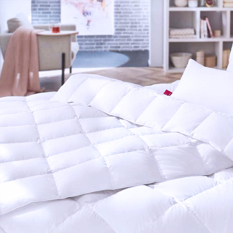 Bettwaren im Bettenhaus Jung in Hachenburg