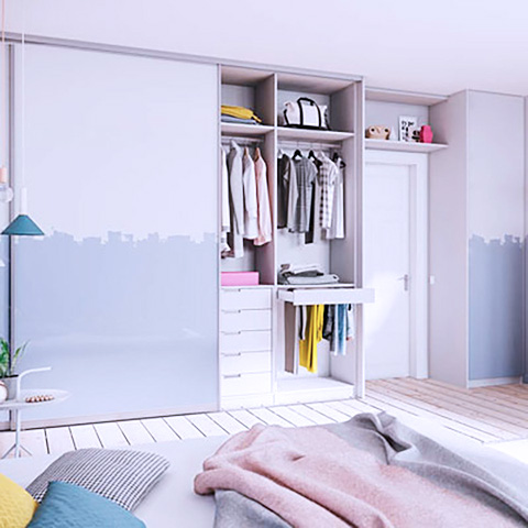 Schranksysteme im Bettenhaus Jung in Hachenburg